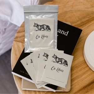 Ex Libris Bookplates - Fox - 10 in pkg